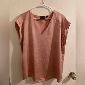 New York & Company Pink Blouse